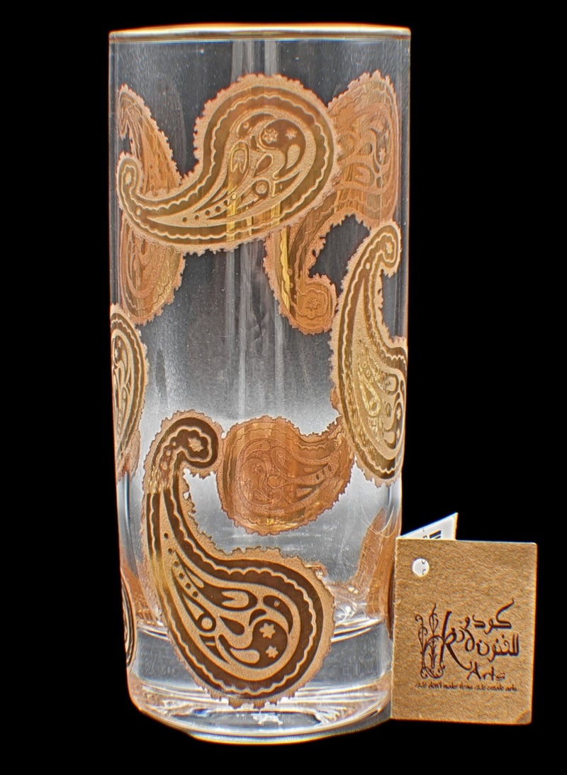 KuduArts Tumblers Glass Cups for Water Juice 6 Pieces - Image 2