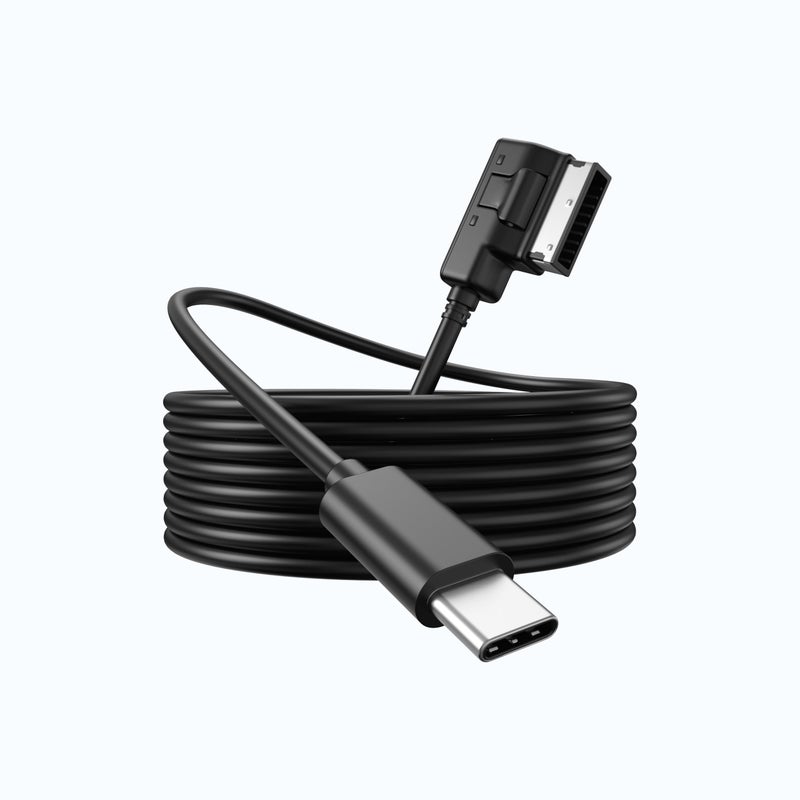 MUMUMAB USBC to AMI MMI Aux Cable for iPhone 16 iPhone 15 and Other Type C Devices Compatible with VW Audi A3A4A5A6A7A8S4S6S8Q5Q7R8TT 2011201633FT - Image 2