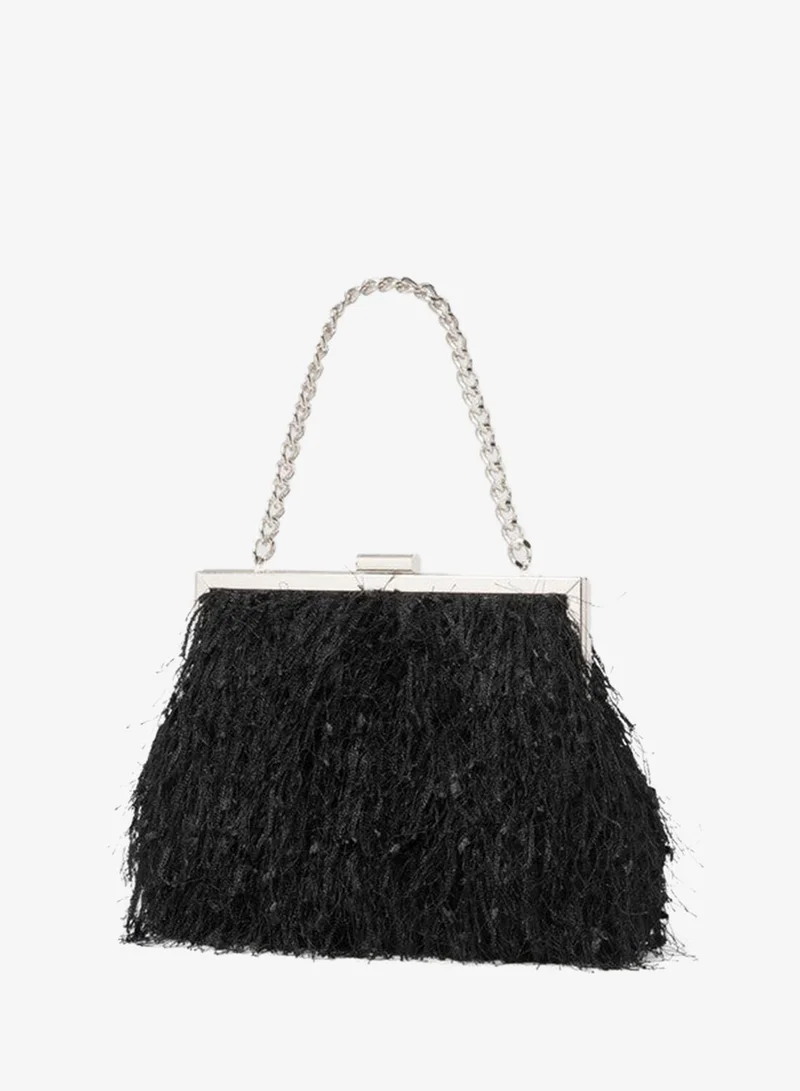 forever new  FRANCIS Fluffy Frame Clutch for Women | Best Price UAE