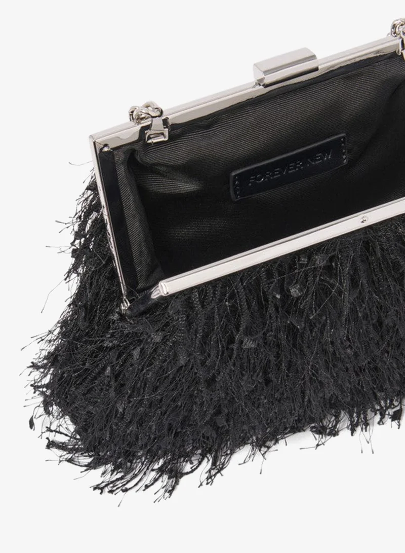 forever new  FRANCIS Fluffy Frame Clutch for Women | Best Price UAE