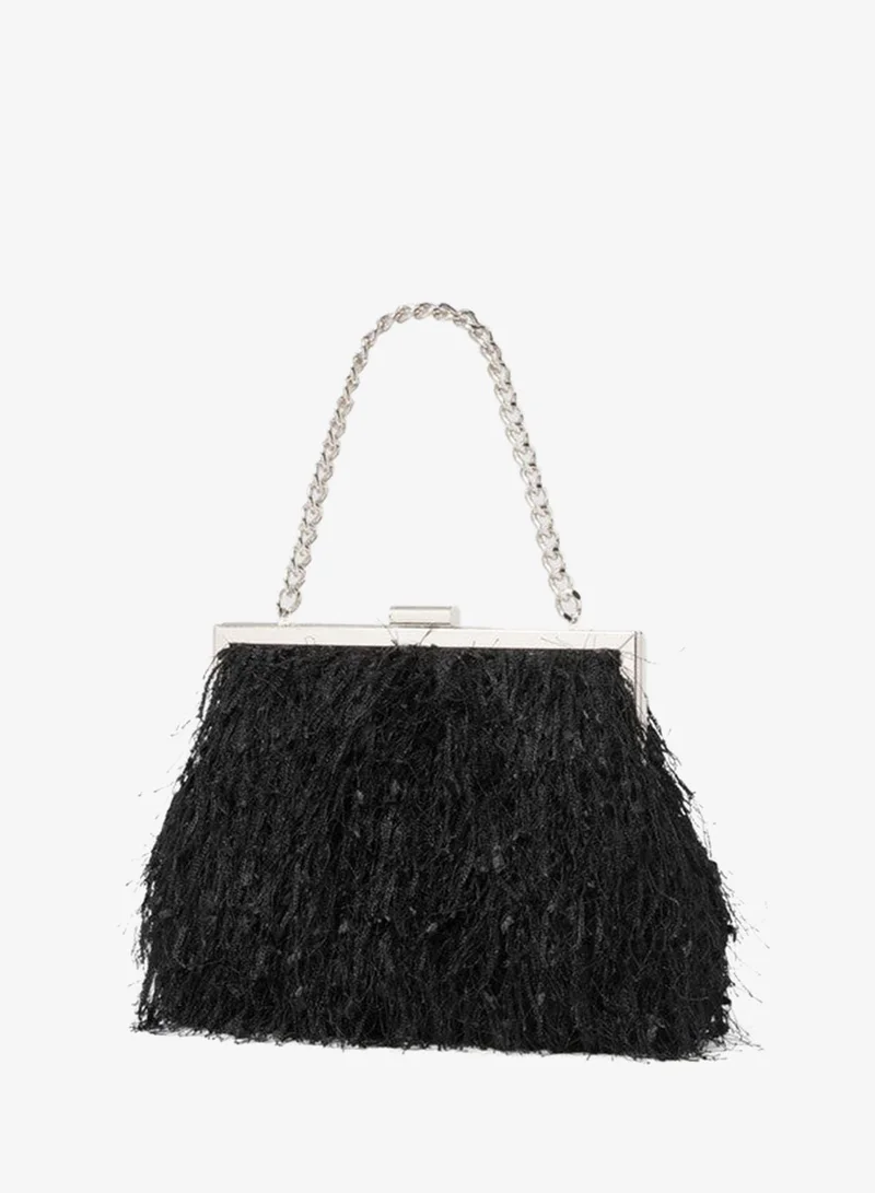 Forever New  FRANCIS Fluffy Frame Clutch for Women | Best Price UAE