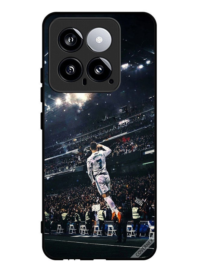 Covernex Protective Case Cover For Xiaomi 14 Ronaldo Flying - Image 1