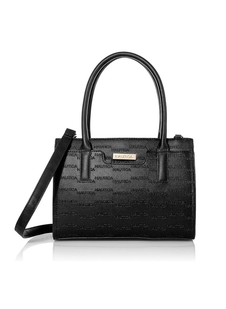 NAUTICA womens Sandy Jr. Top Handel Satchel with Removable Crossbody Strap Satchel Bag  - Image 1