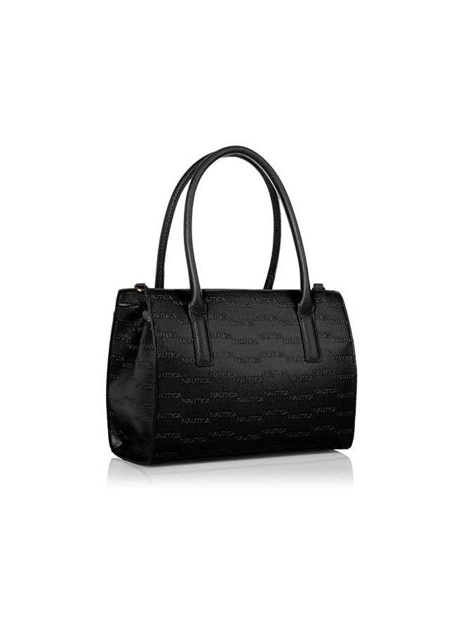 NAUTICA womens Sandy Jr. Top Handel Satchel with Removable Crossbody Strap Satchel Bag  - Image 2