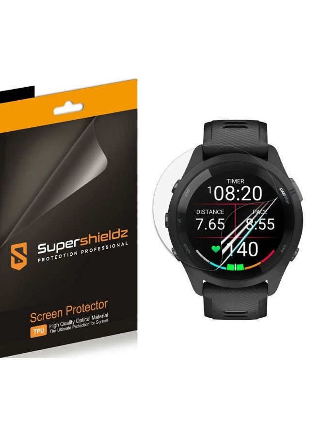 Supershieldz (3 عبوات) مصممة لحماية شاشة Garmin Forerunner 265، درع شفاف عالي الدقة (TPU) - Image 1