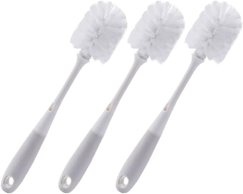 klarako 3pcs Cleaning Brush Washing Cleaner Bottle wash Scrubber Feeding Bottle Brush Glass Cup Brush Drinking Bottles Brush kit Tumbler Brush Sink Cleaner Baby Nylon Washer Water Bottle