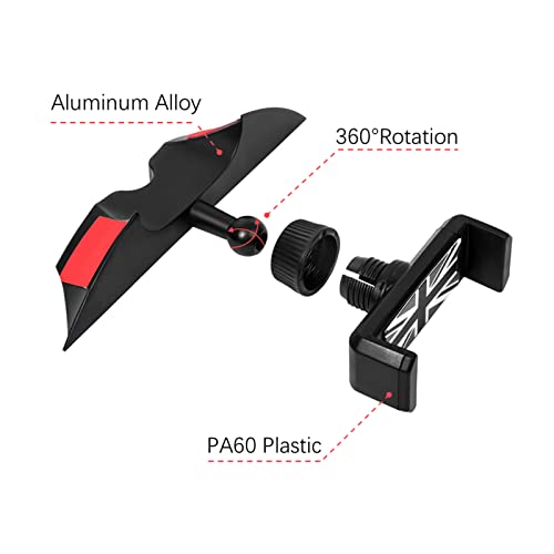Hesanzol Cell Phone Holder for Mini Cooper S Jcw One F54 F55 F56 F57 F60 Special Navigation Phone Mount for Central Control Screen - Image 3