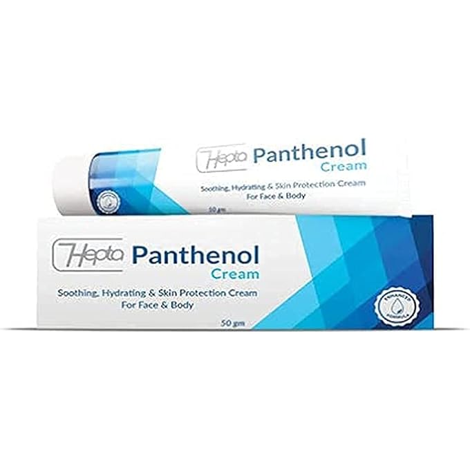 hepta Panthenol Cream For Skin 50 gm - Image 1