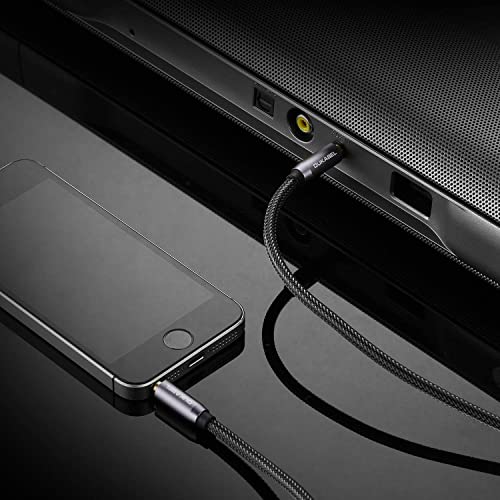 DUKABEL Top Series 3.5mm AUX Cable Lossless Audio Gold-Plated Auxiliary Audio Cable Nylon Braided Male to Male Stereo Audio AUX Cord Car Headphones Phones Speakers Home Stereos (4 Feet /1.2 Meters) - Image 5