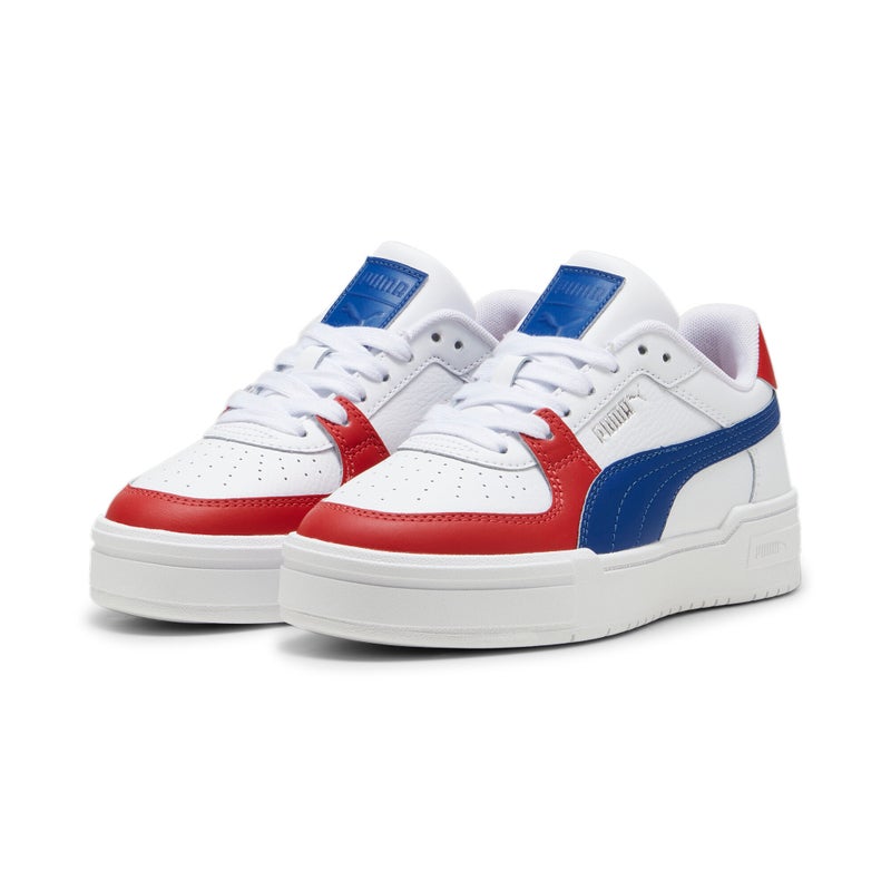 PUMA CA Pro Block Youth Unisex White Sneakers - Image 2