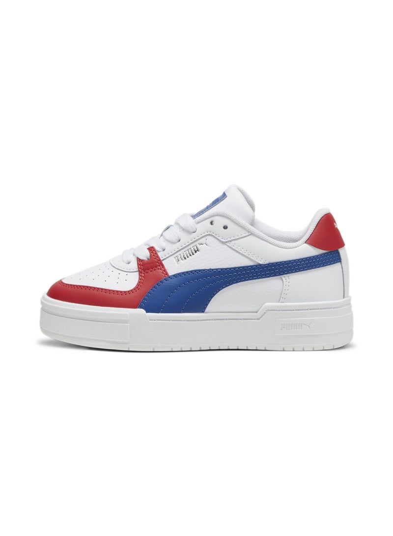 PUMA CA Pro Block Youth Unisex White Sneakers - Image 1