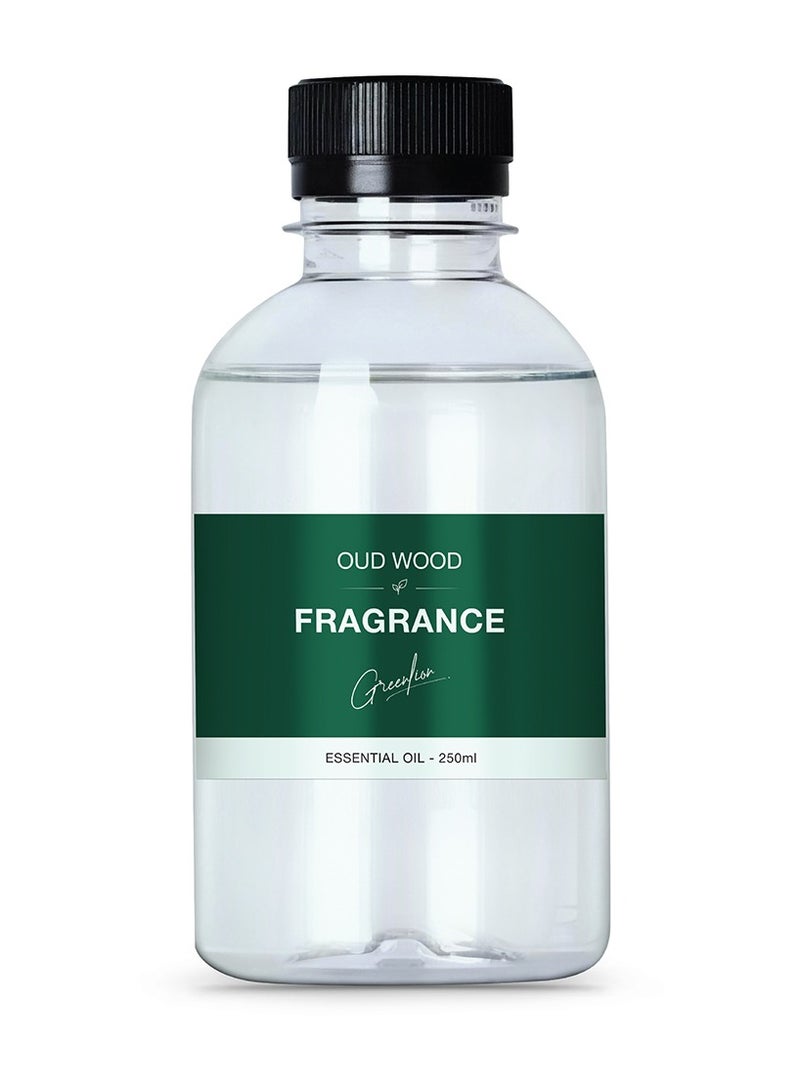 Fragrance Oil Refill 250ml Oud Wood Natural Extract for Aroma Diffuser Machines Home and Car