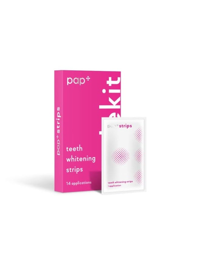 SMILEKIT Pap+ Teeth Whitening Strips | Teeth Whitening Kit | Teeth Whitening Strip | Teeth Whiteners | Teeth Whitening Powder Alternative | UK Supplier | Pack of 28 Strips, 14 Treatments - Image 4