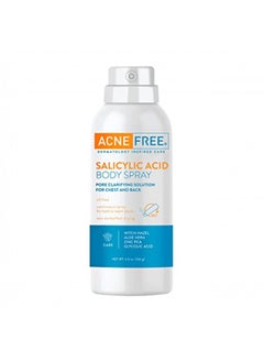 Acnefree Salicylic Acid Body Spray, Pore Clarifying Solution For Chest And Back, 5 Ounce