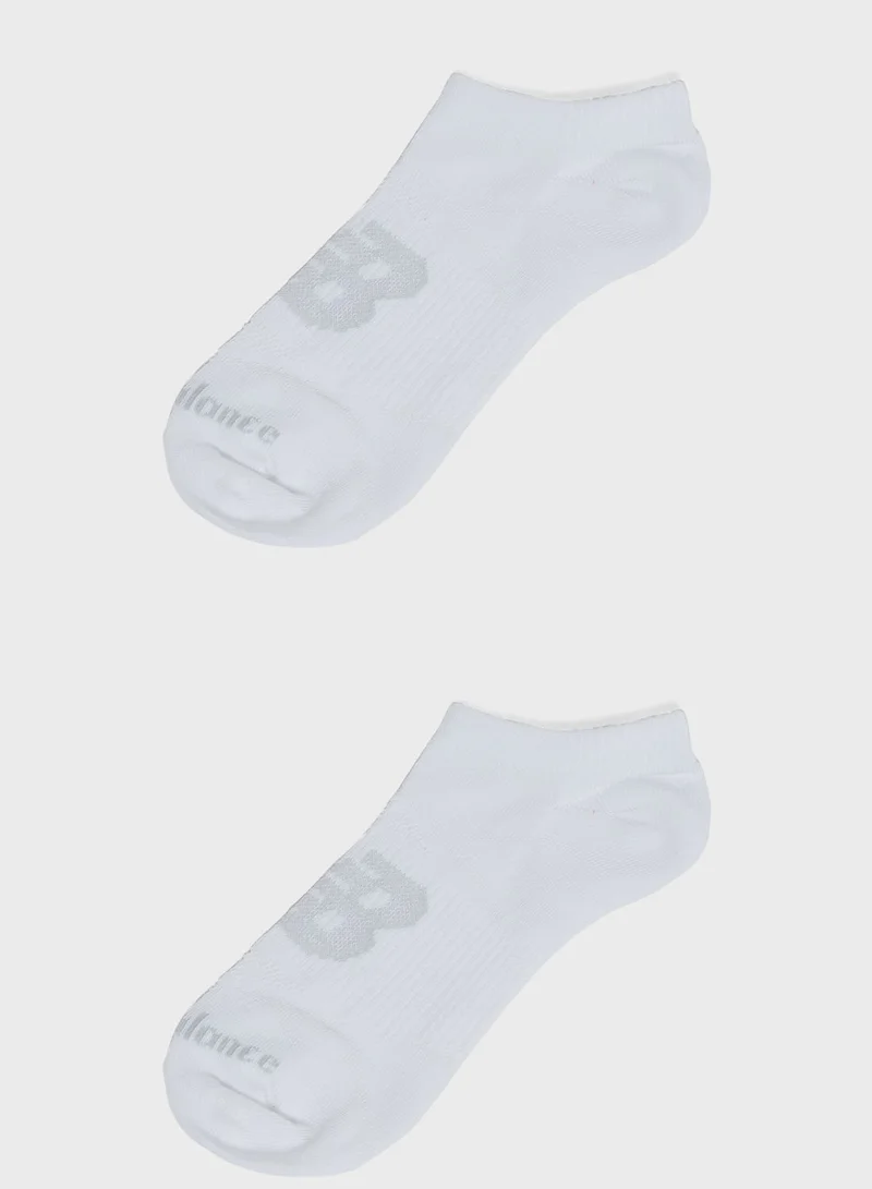 نيو بالانس 3 Pack No Show Socks