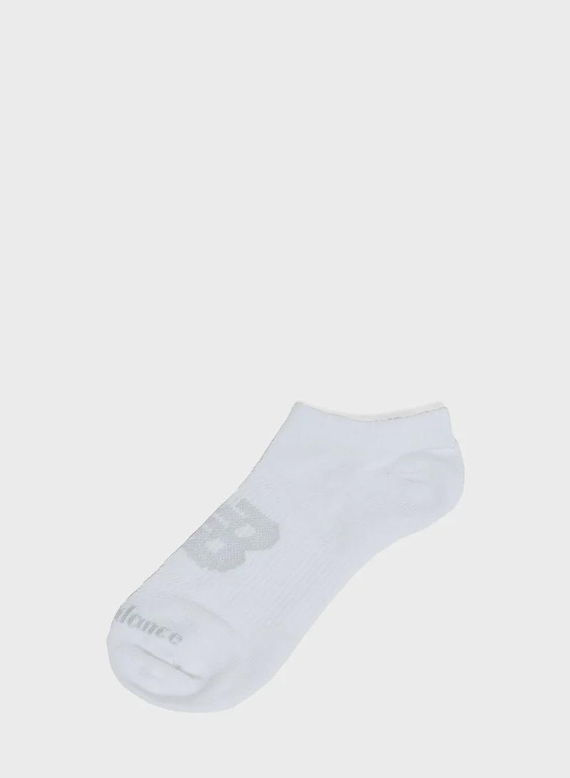 نيو بالانس 3 Pack No Show Socks