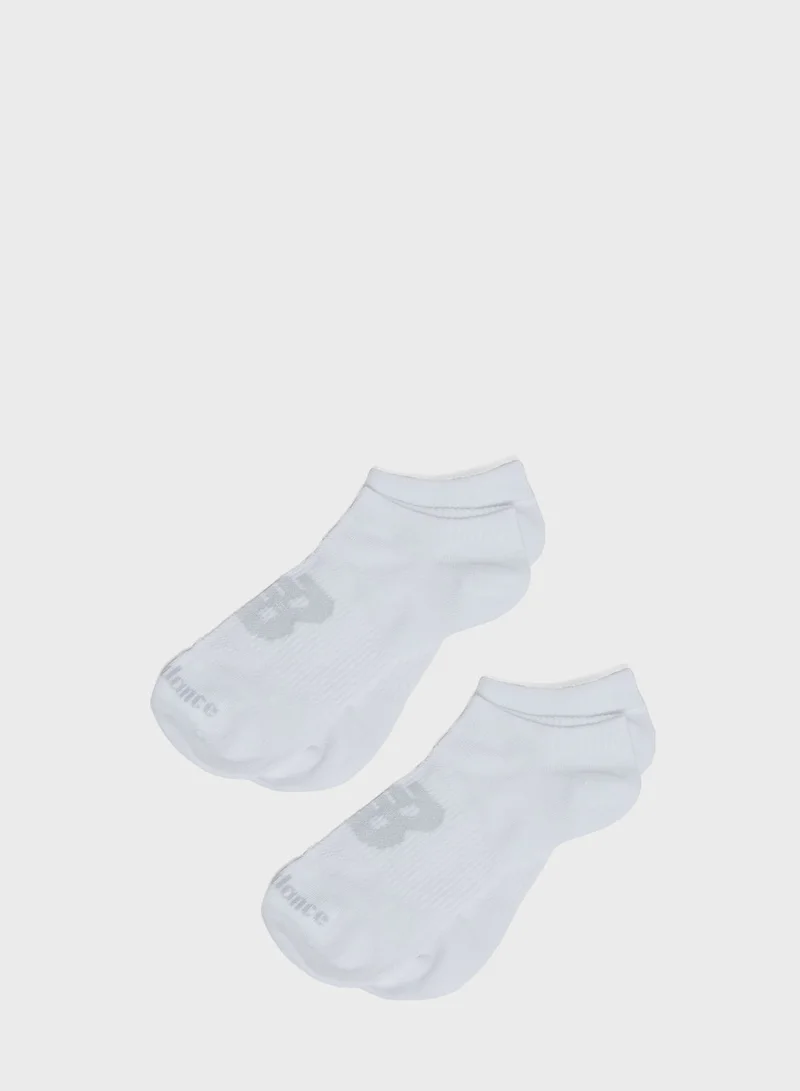 نيو بالانس 3 Pack No Show Socks