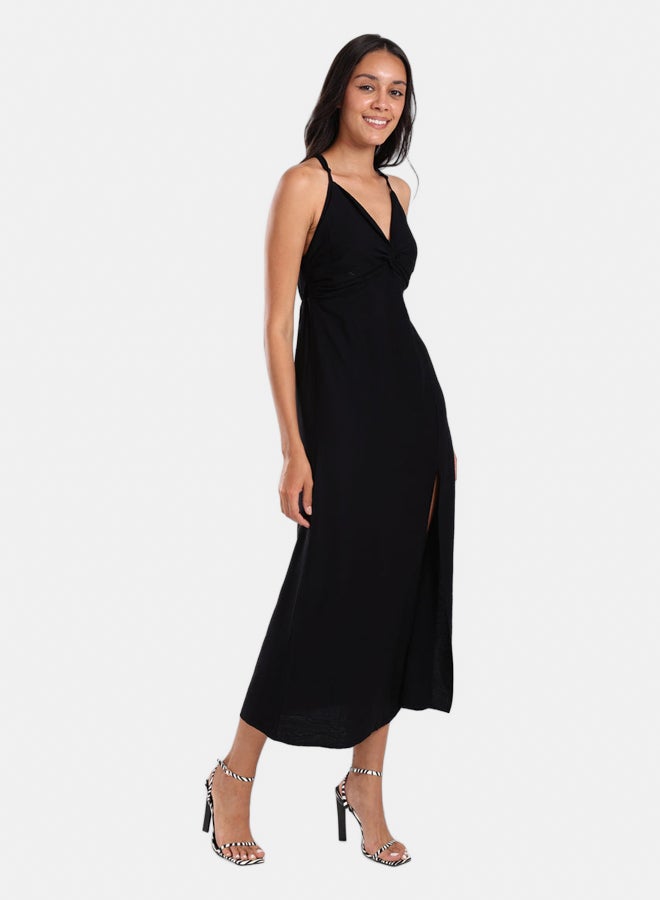 Carina Crisscross Back Midi Dress - Image 2