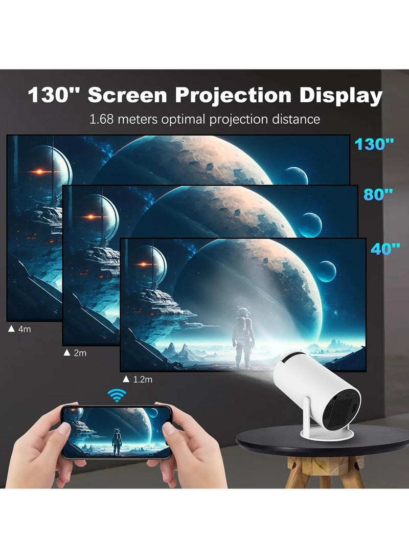 Blulory BLUBORY T5 4K Smart Portable Projector With Fast Wireless Connection - Image 3