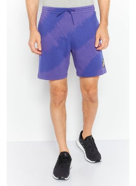 Reebok Men Sportswear Fit Drawstring Training Short, Blue  - Image 1