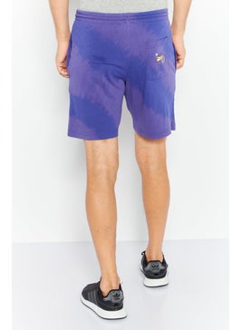 Reebok Men Sportswear Fit Drawstring Training Short, Blue  - Image 3
