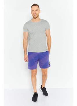 Reebok Men Sportswear Fit Drawstring Training Short, Blue  - Image 2