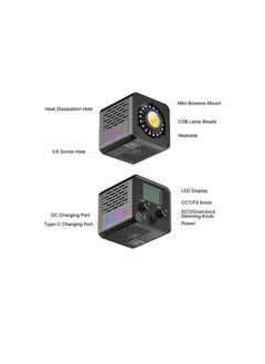 يولانزي L024 RGB Portable LED for vibrant lighting.  - Image 5