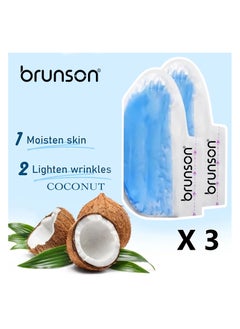 brunson Brunson Paraffin Wax Socks Disposable Foot Moisturizing Spa Socks for Cracked Heels Dry Skin Pedicure Paraffin Therapy 6pcs Feet Wax Care Soft Hydrating Foot Bags for Deep moisturization  - Image 2
