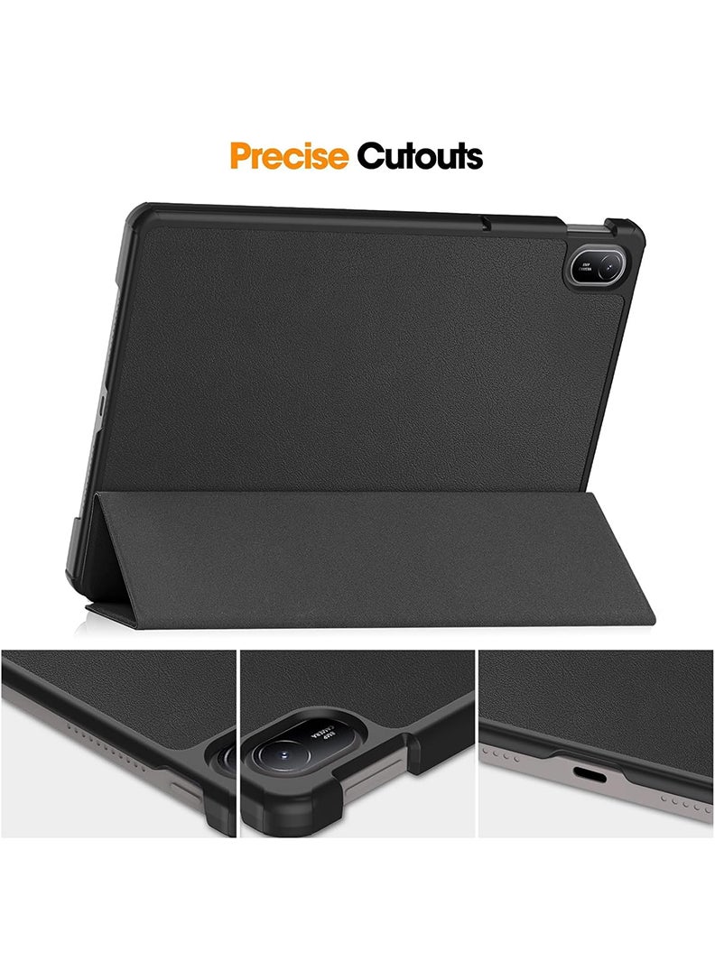 Protective Flip Case For Huawei MatePad SE 11 (2024) With Trifold Stand Auto Wake Sleep Shockproof Cover Uno