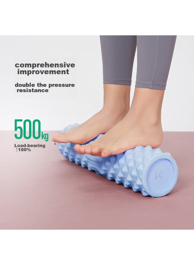 Keep Foam Roller, Muscle Relaxation Massage Stick, Foam Roller Yoga Equipment, Portable Light Blue - Image 3