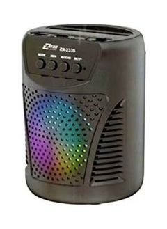Zero Portable Wireless Bluetooth Speaker Sd Card Reader Aux Usb ZR-233S Black  - Image 1