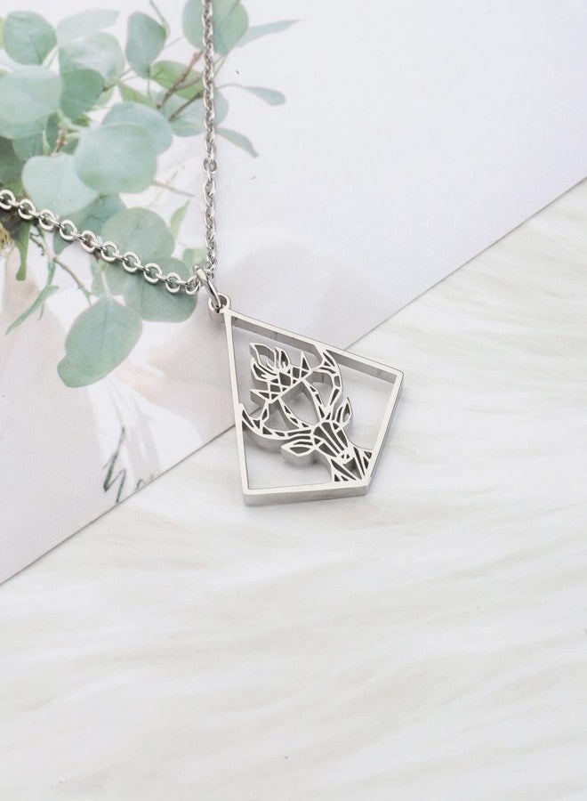 OKEYCH Book Inspired Gift Crown Necklace Gift Bookish Merch - Image 2