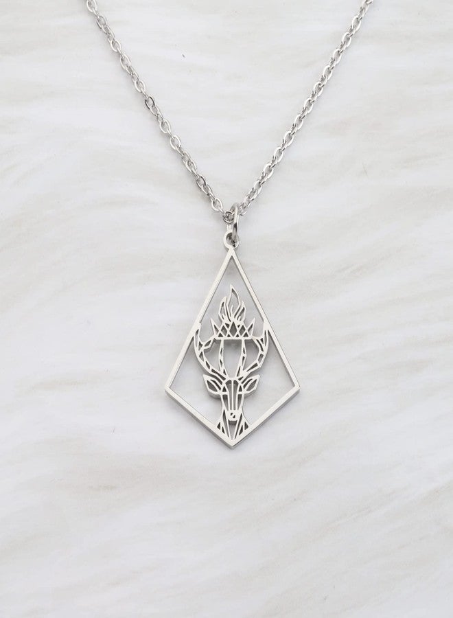 OKEYCH Book Inspired Gift Crown Necklace Gift Bookish Merch - Image 5