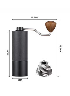 Generic Manual Coffee Grinder 5 Gear Adjustable Internal Setting Double Bearing Position 25g Capacity Steel Burrs Japanese Technology Assorted Colors  - Image 5
