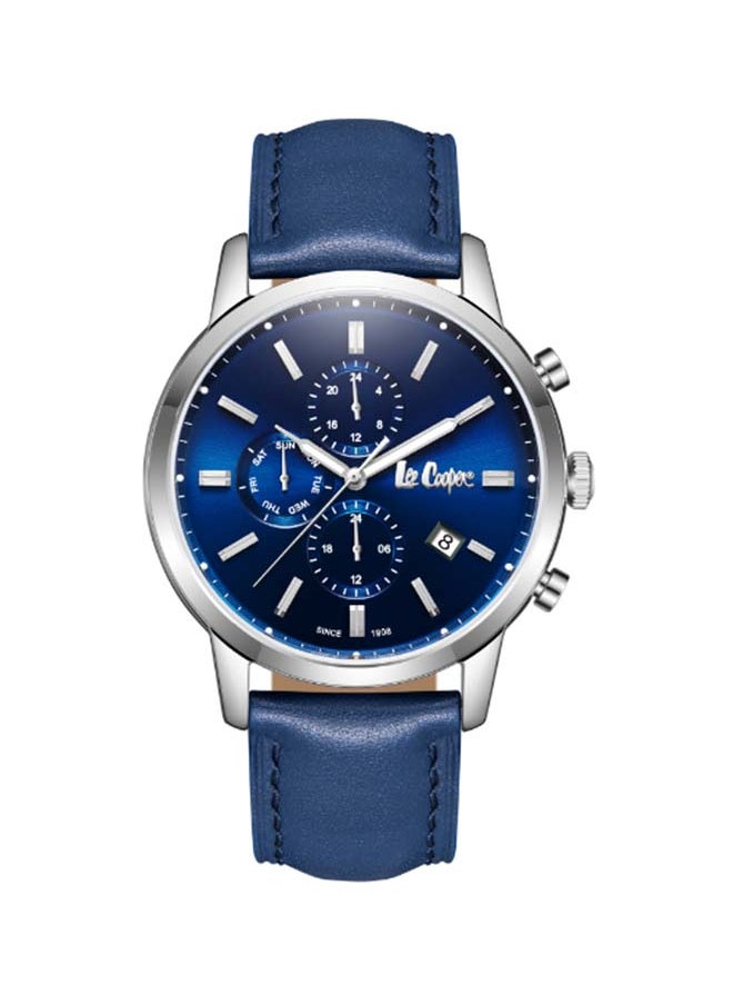 Lee Cooper - Men Multi Function Dark Blue Dial Watch - LC08085.399 - Image 1