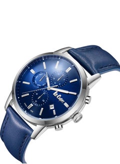 Lee Cooper Men Multi Function Dark Blue Dial Watch - LC08085.399  - Image 4