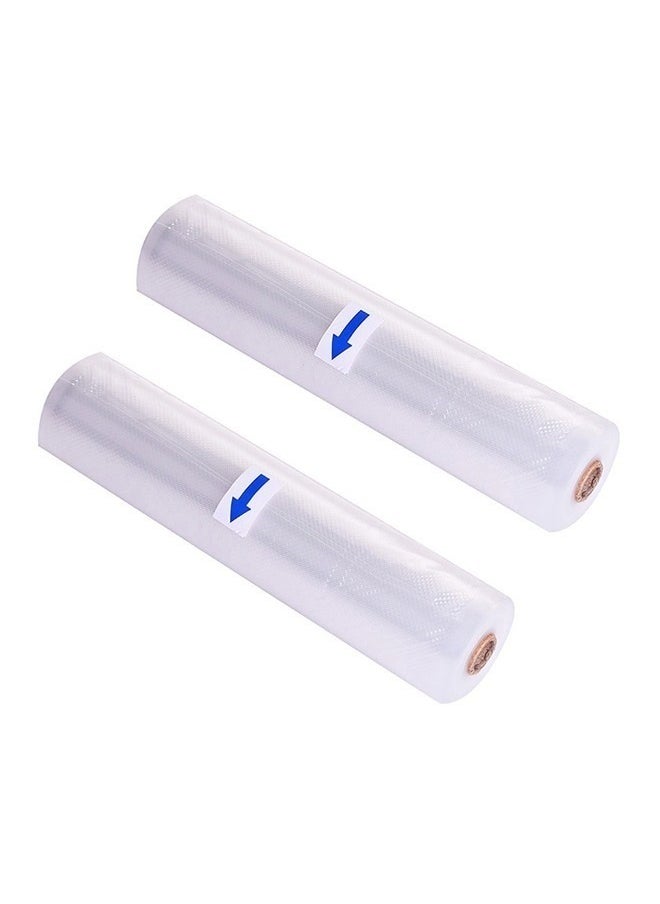 Generic 2-Piece Multifunctional Vacuum Sealing Bags Clear 425grams  - Image 1