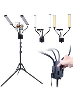 General AL-45X Double-arm Live Fill Light Mobile Phone Network Red Anchor Beauty Light Jewelry Clothing Stall Photography Light-Color:1.8 M Reverse Folding Bracket  - Image 2