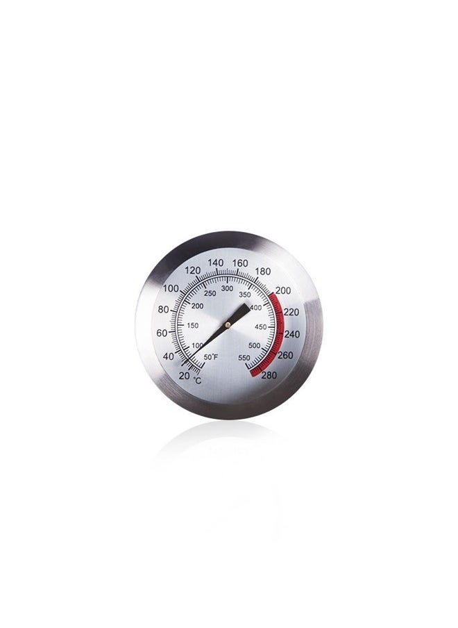 yongsheng Stainless Steel Meat Thermometer Silver，Lightbeam Long Stem Deep Fry Thermometer with Clamp, Instant Read Dial Meat BBQ Thermometer for Deep Fry, Grill, Turkey, Candy, Coffee etc  - Image 2
