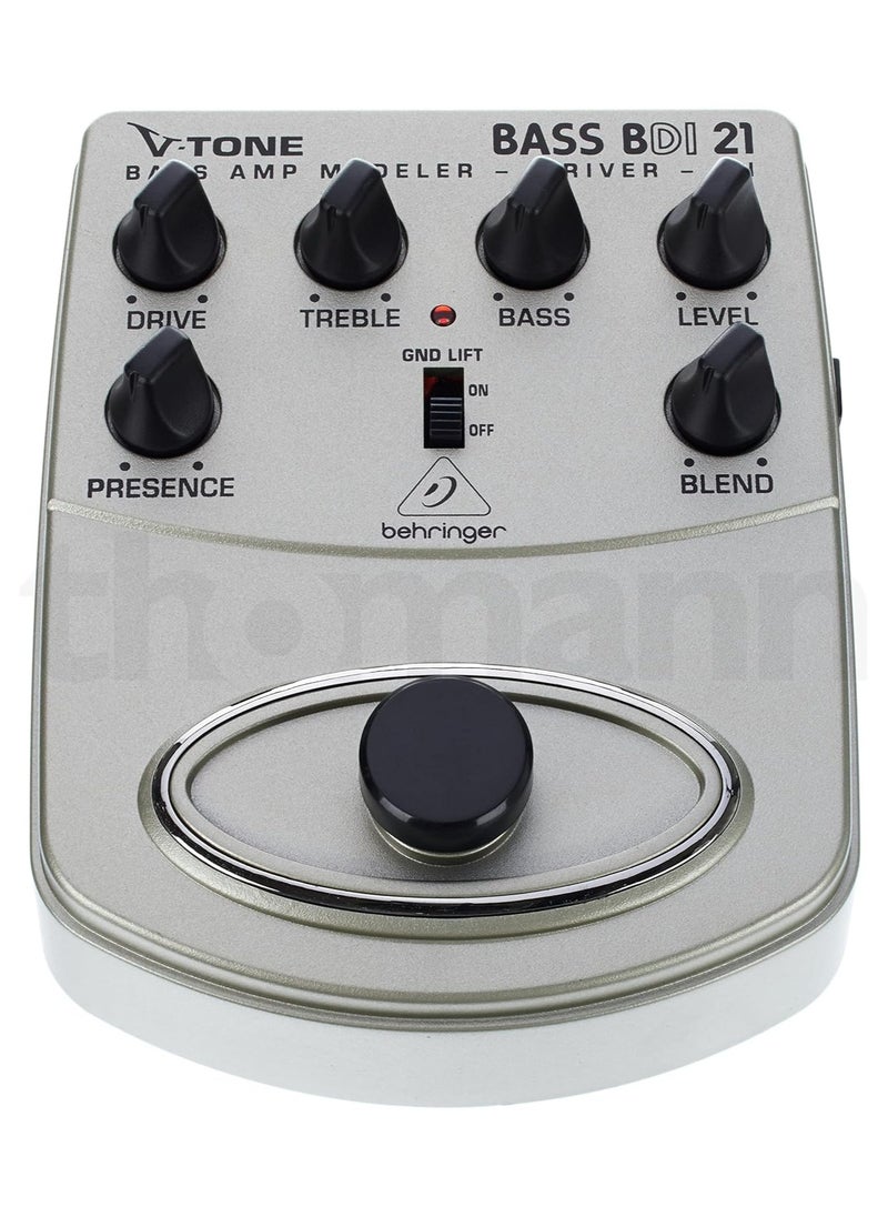 behringer - Analog modeling bass preamp/stompbox with DI recording output - Image 1