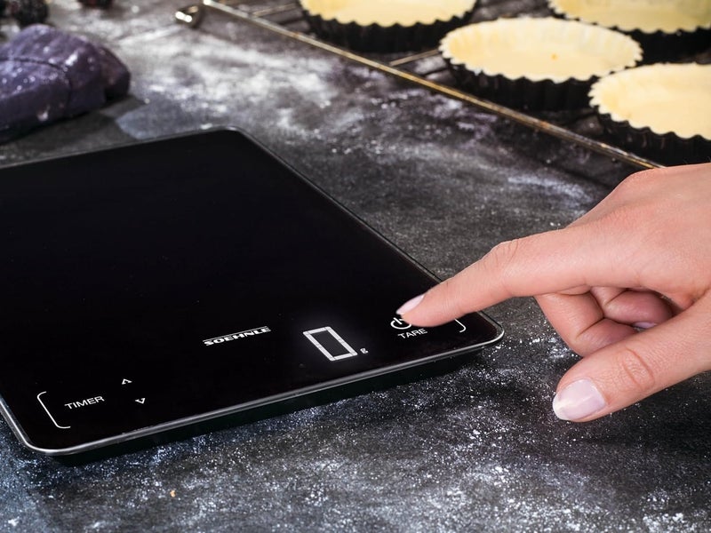 سونلي ميزان طعام رقمي Page Profi 100 للطهي وتحضير الوجبات، ميزان مطبخ بشاشة LCD، موازين طعام تزن حتى 15 كجم - Image 4