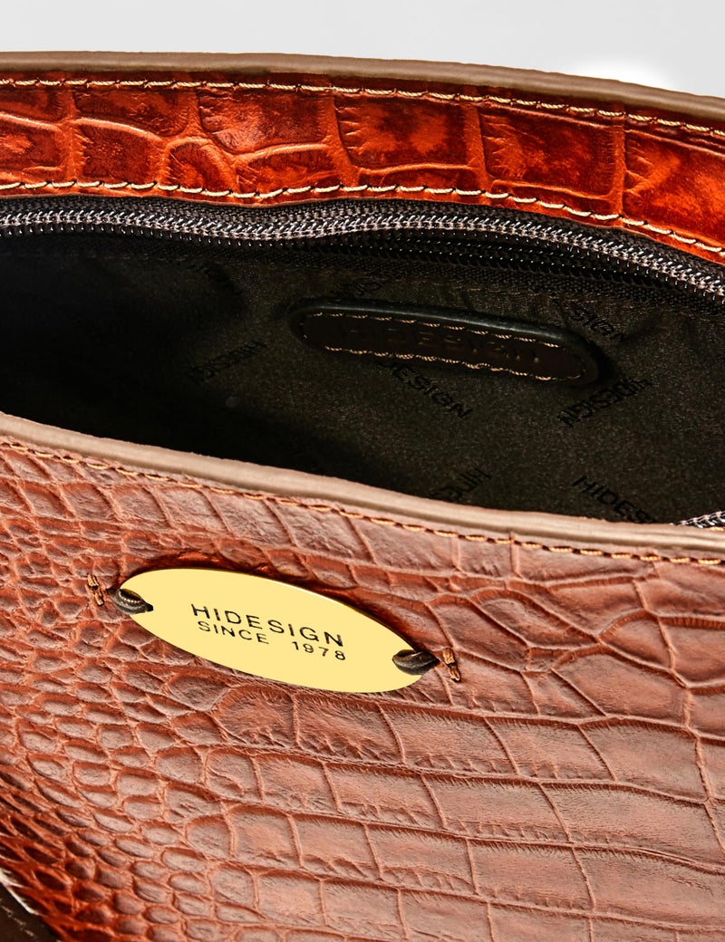 Hidesign Women Clutch (Tan) - Image 5