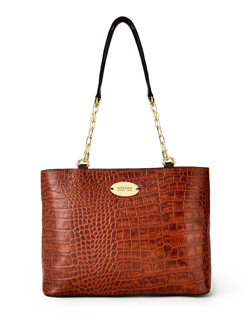 Hidesign Women Clutch (Tan) - Image 1