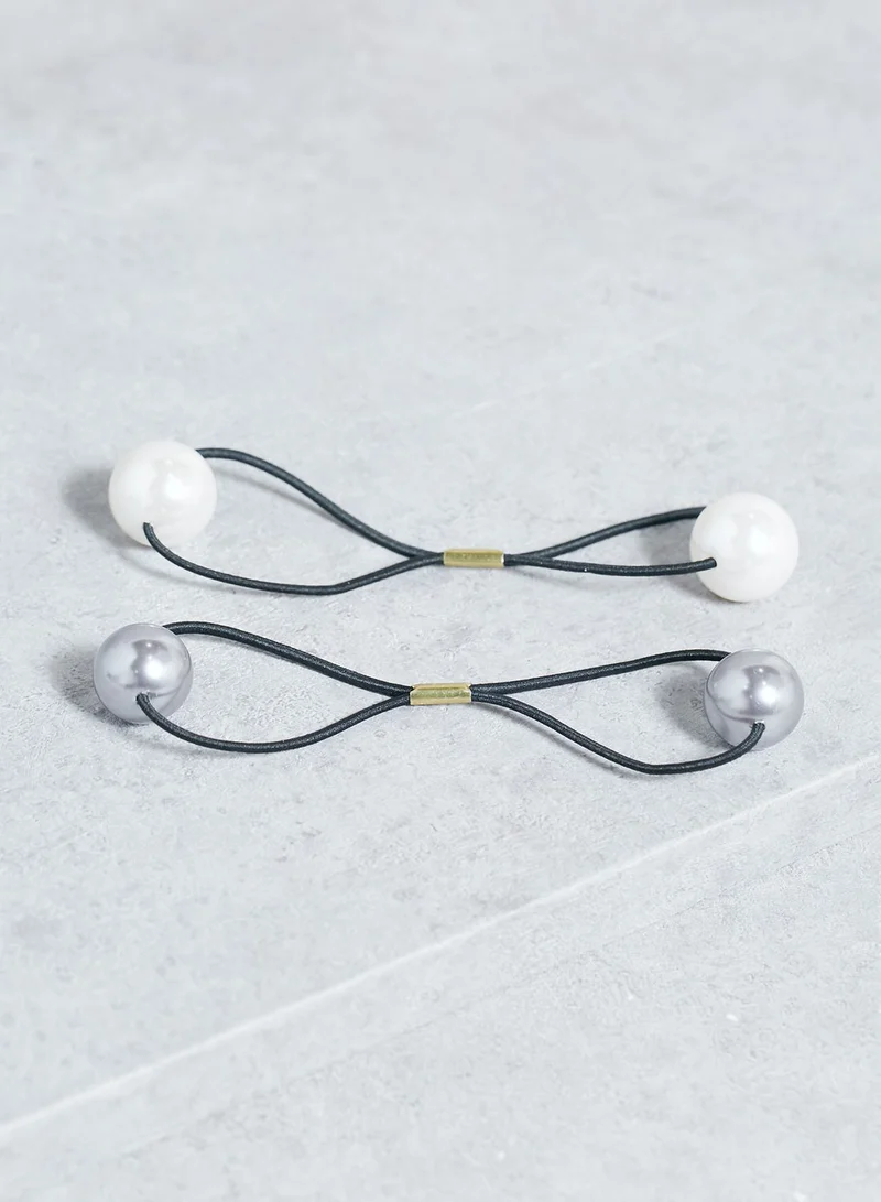TOPSHOP Elastic Ball Hairband