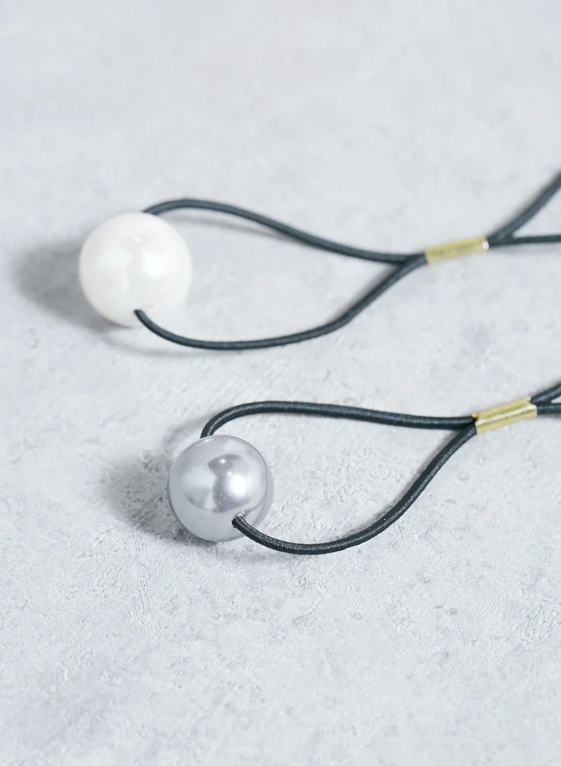 TOPSHOP Elastic Ball Hairband