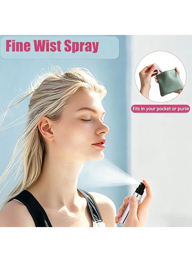 Premium 5ml Bottom-Filling Perfume Atomizer | Self-Pump Refillable Travel Spray Bottle, Perfumetravel refillable for Women Men Small Mister Spray Bottle, for Traveland Outgoing - Image 5