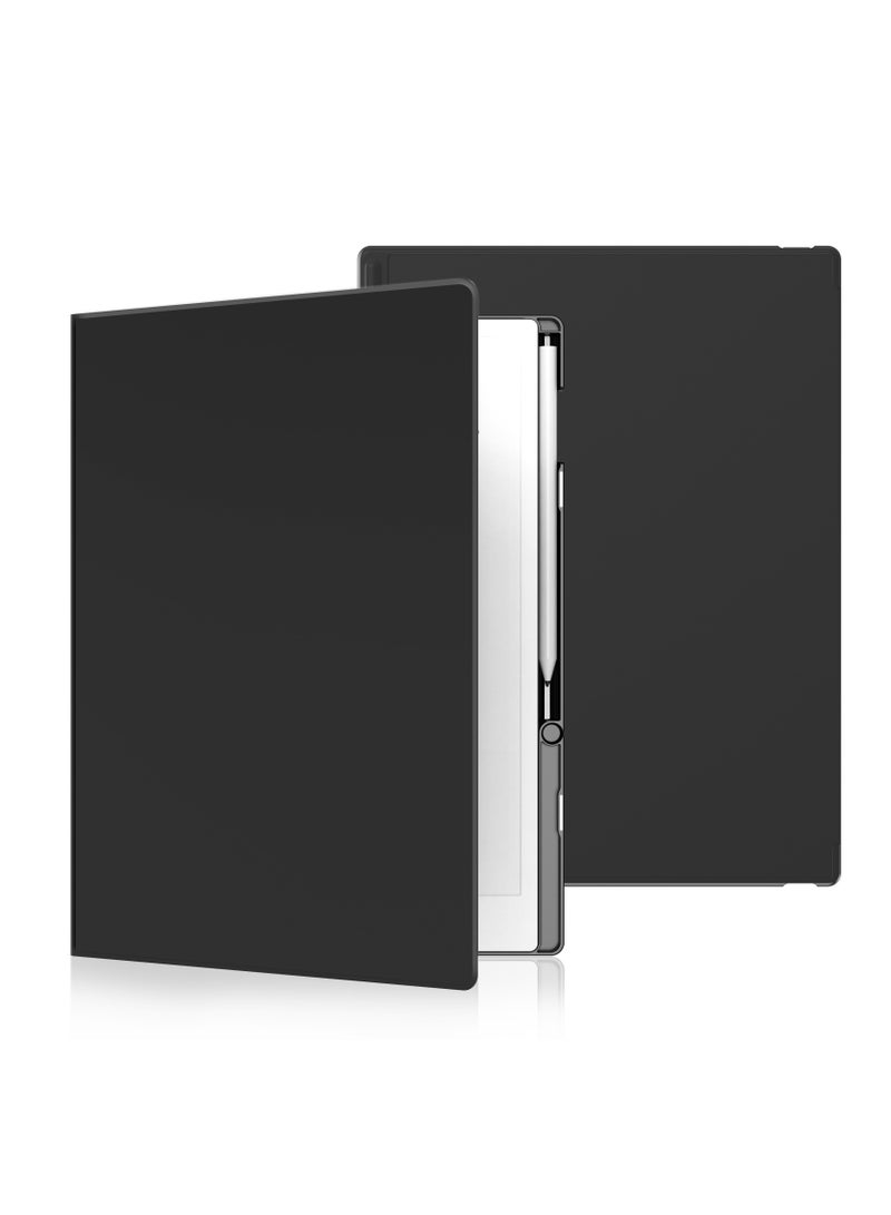 My Choice Remarkable Paper Pro 11.8”, Slim Hard Back Shell Protective Auto Sleep/Wake Book Folio Cover with Pen Holder for Remarkable Paper Pro Tablet 2024 Released, Black - Image 2