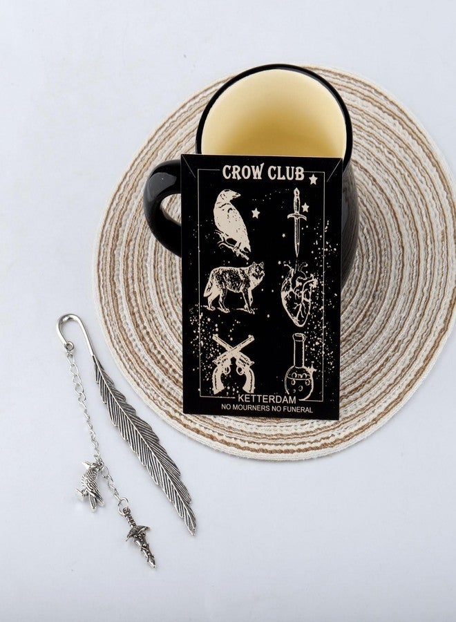 MAOFAED Katterdam Crow Gift Literary Bookmark for Reader Bookish Merchandise Reading Lover Gift Reading Gift - Image 4