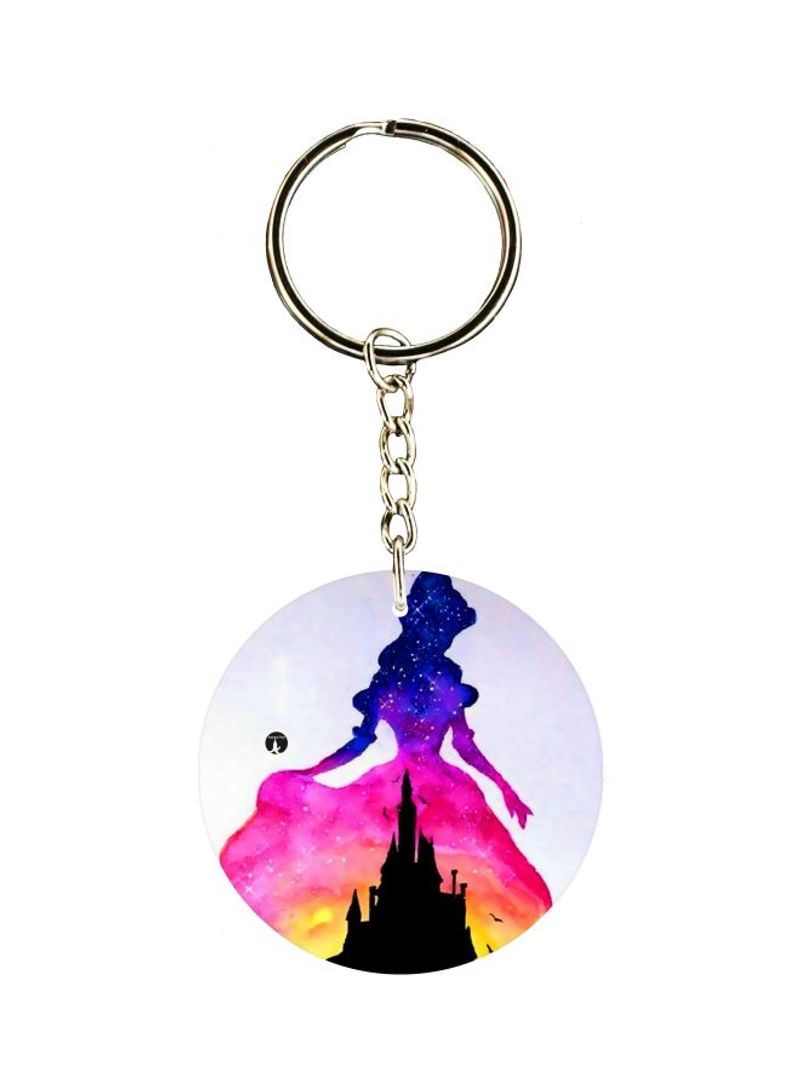 RKN Cartoon Printed Double Sided Keychain
