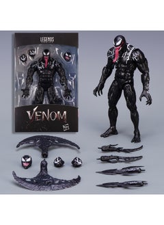 ميكسد Marvel Epic Hero Venom, 6.7-بوصة Action Figure, لعب الأرقام المجمعة, Spider-Man Maximum Venom Titan Hero Venom Action Figure, مستوحى من Marvel Universe  - Image 3
